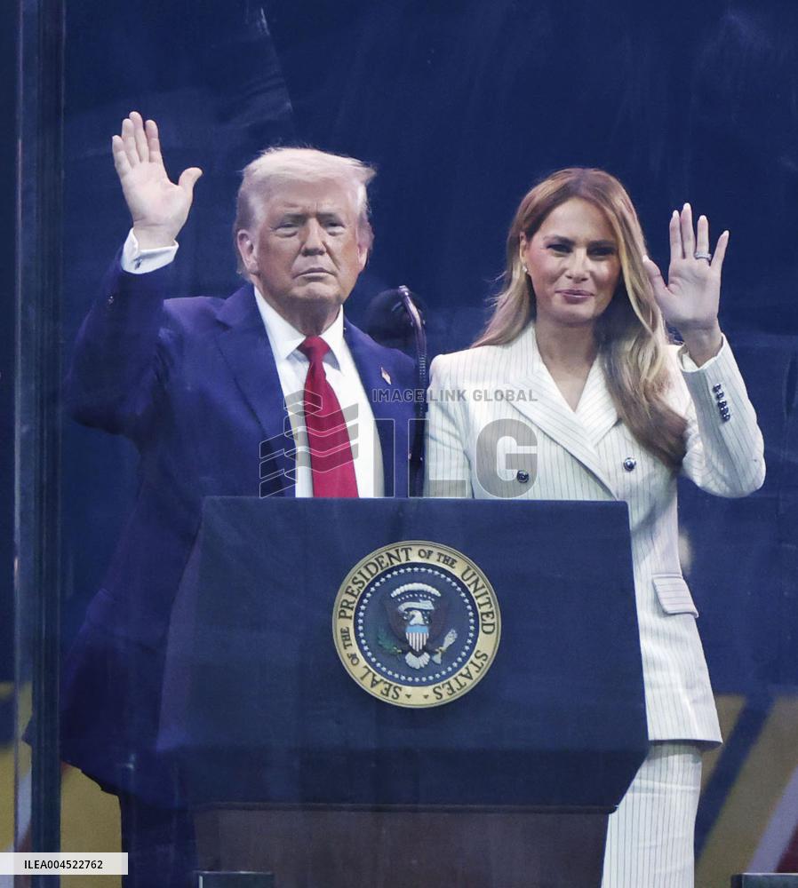 Military parade in Washington