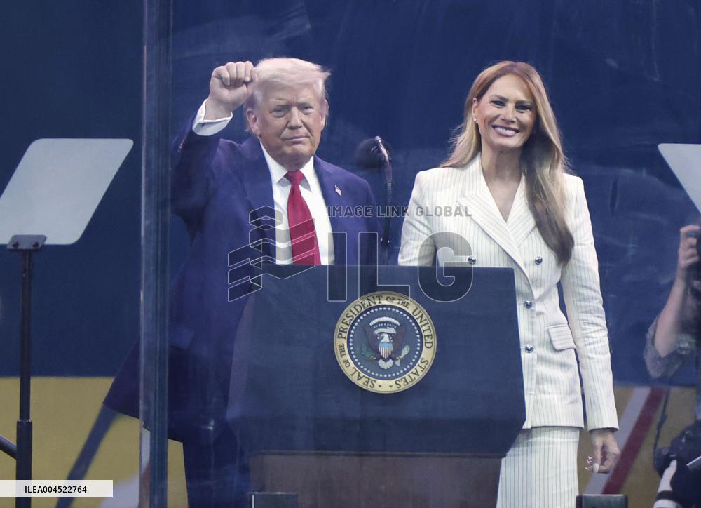 Military parade in Washington