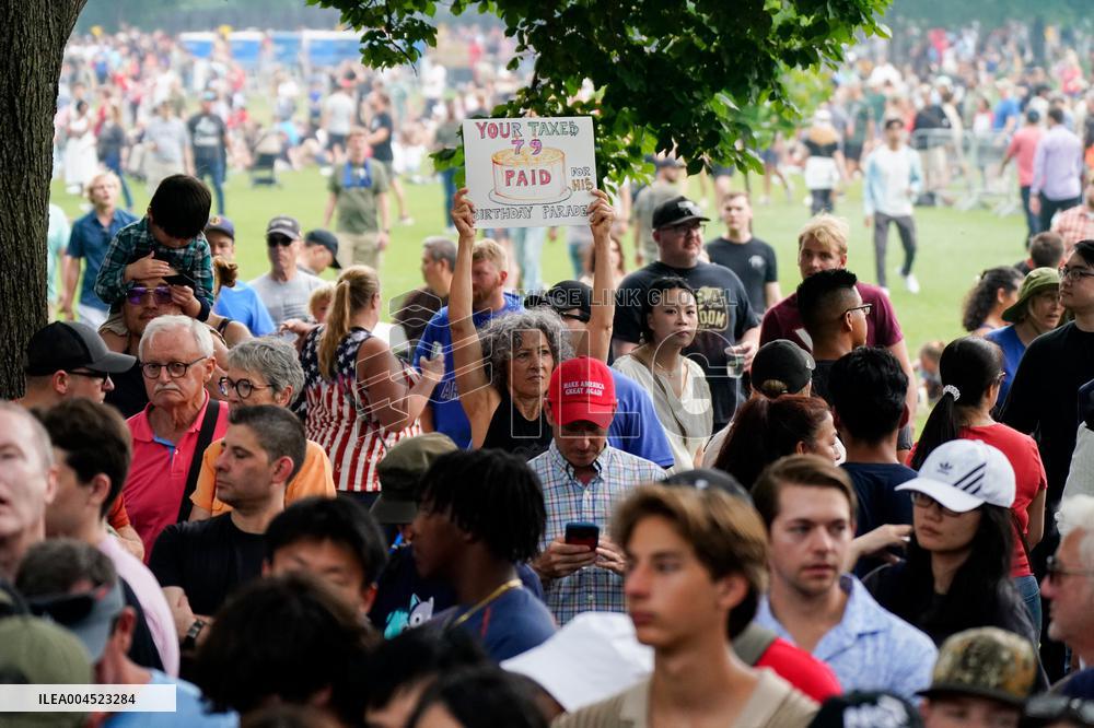 US Army’s 250th Birthday Parade - Washington