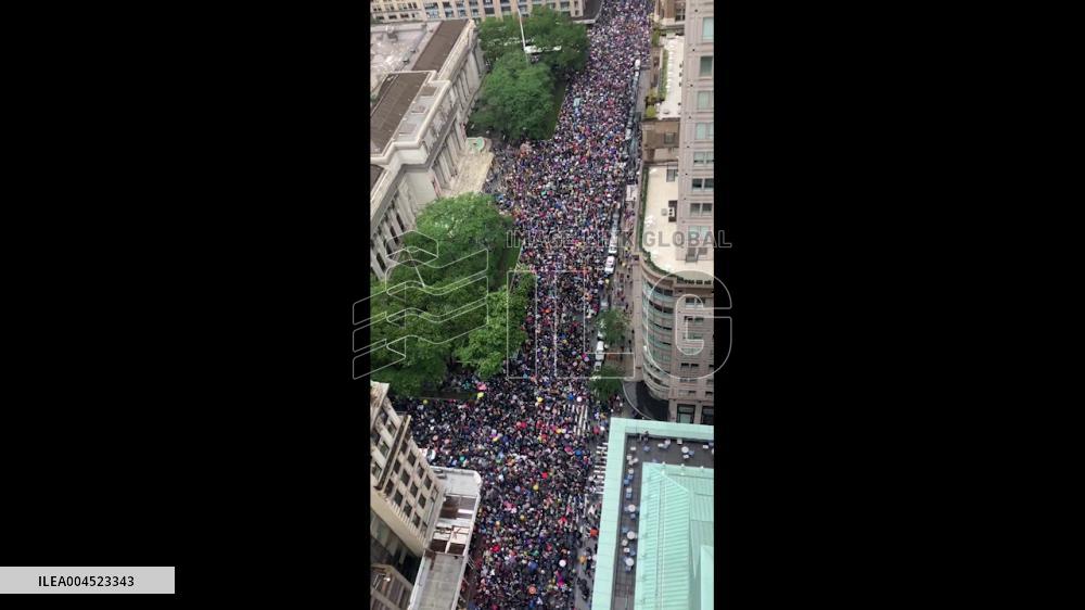 US: Mass ‘No Kings’ Rally Fills NYC Streets