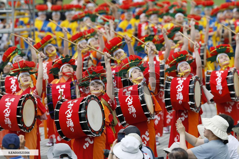 Summer festival at Osaka expo