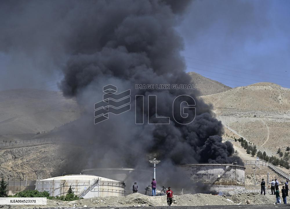 Petroleum facility in Tehran attacked by Israel