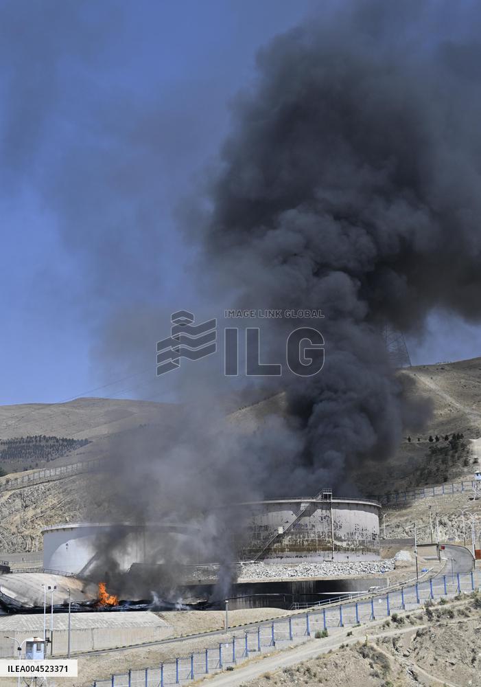 Petroleum facility in Tehran attacked by Israel