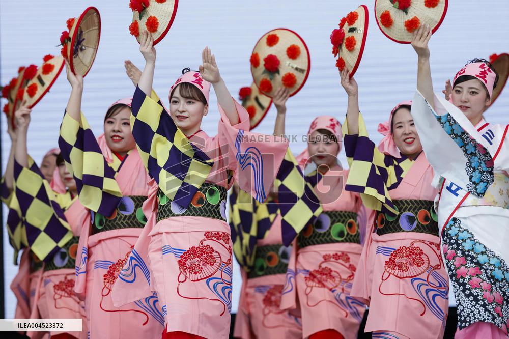 Summer festival at Osaka expo