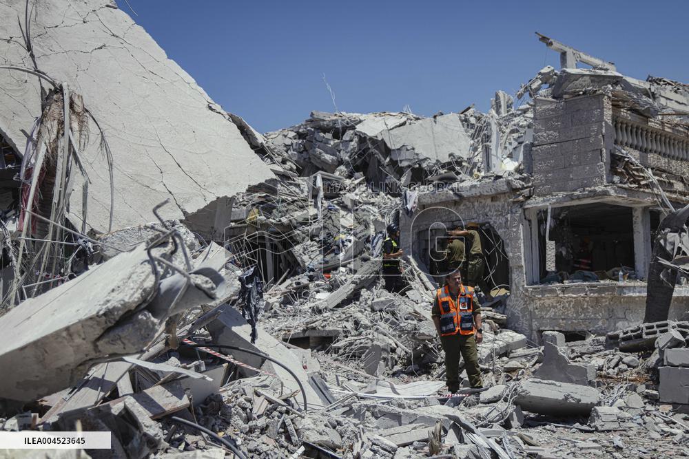 Iran Retaliatory Missile Strike to Israel