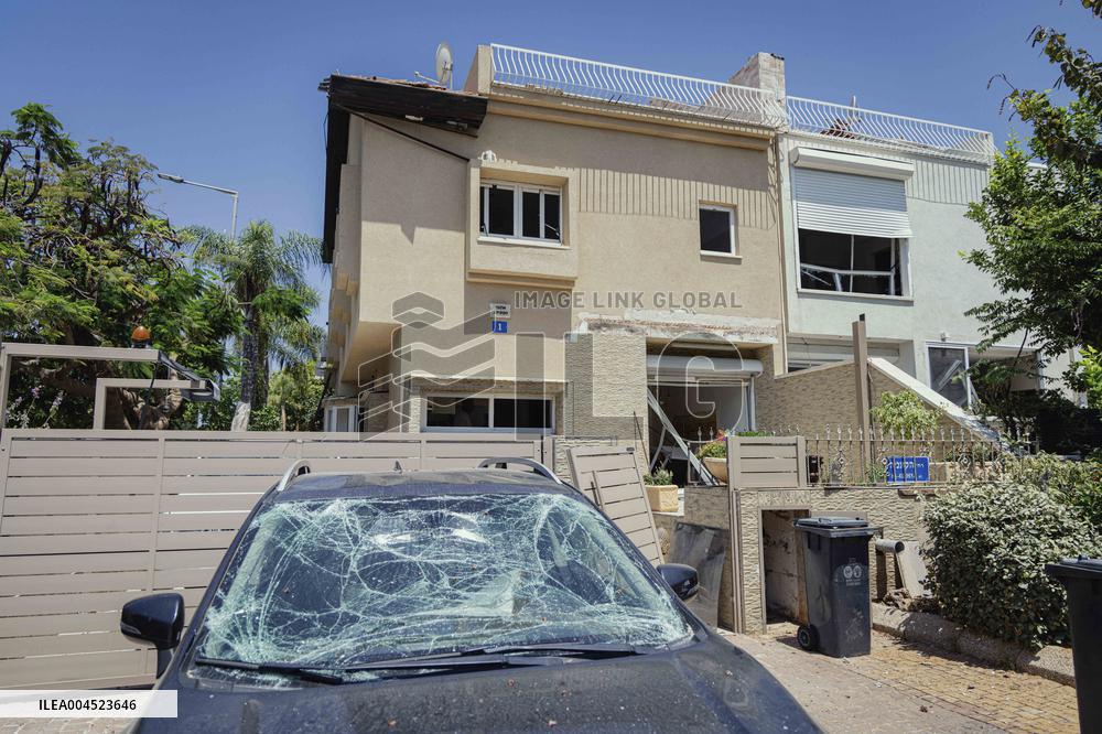 Iran Retaliatory Missile Strike to Israel