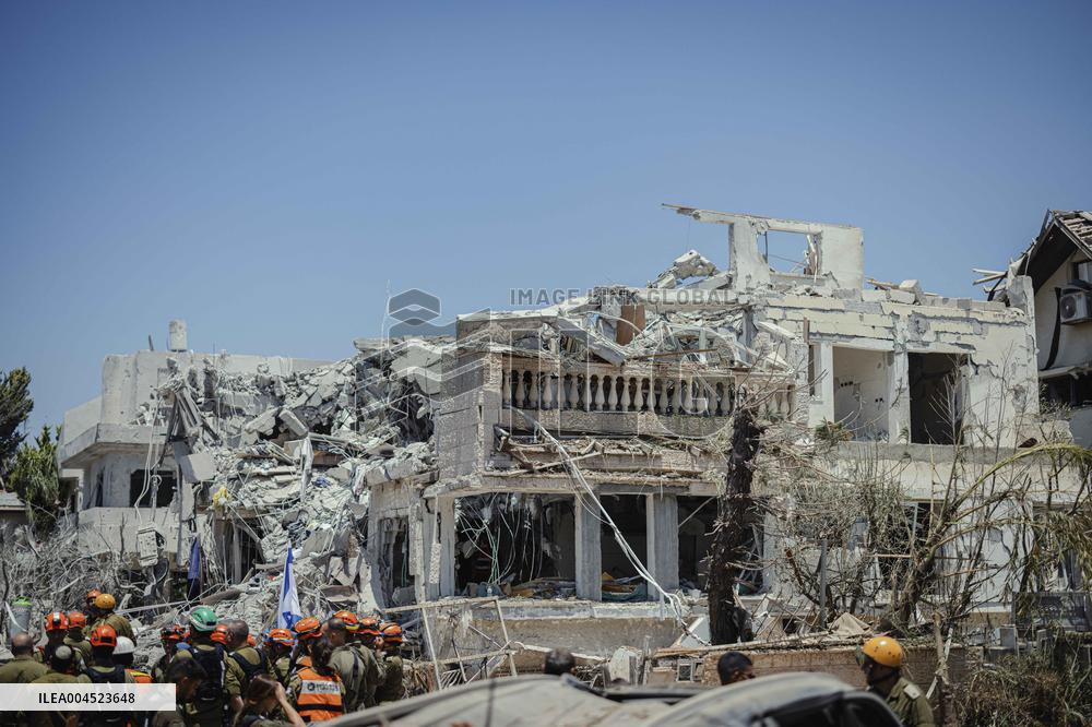 Iran Retaliatory Missile Strike to Israel