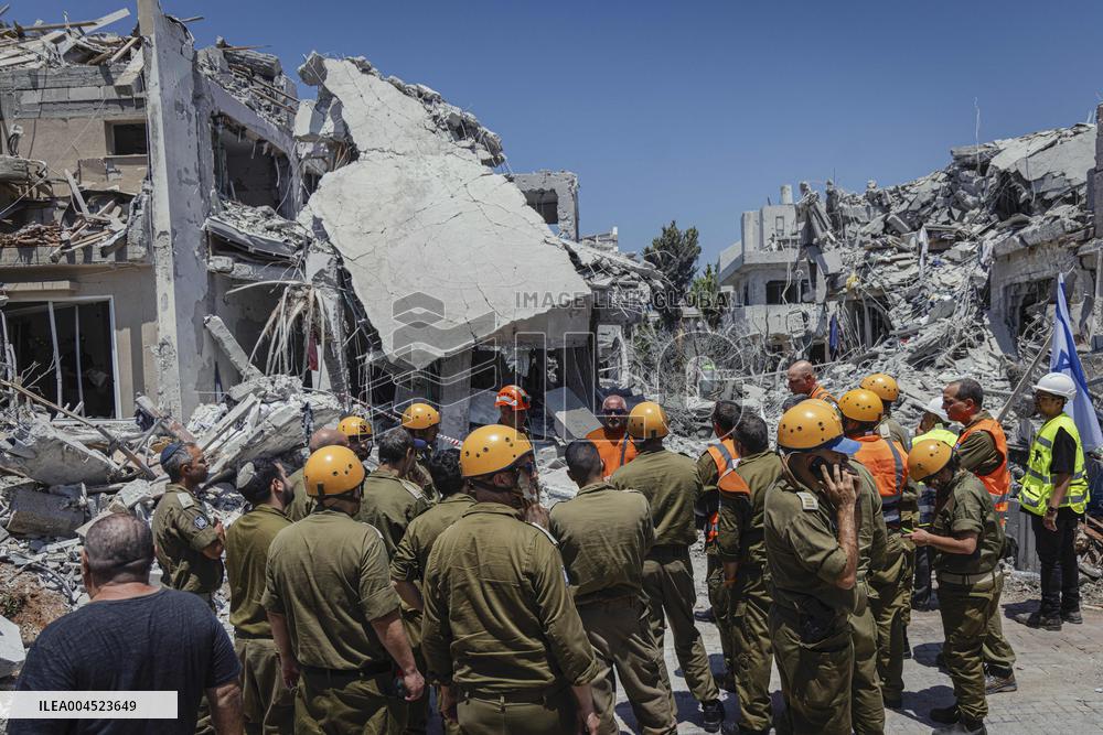 Iran Retaliatory Missile Strike to Israel