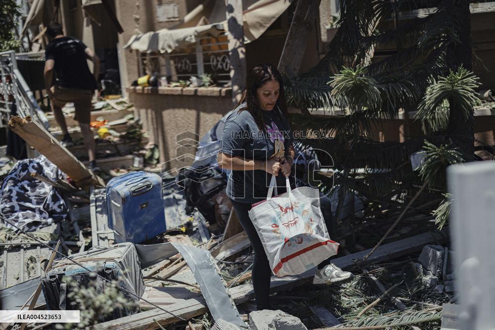 Iran Retaliatory Missile Strike to Israel