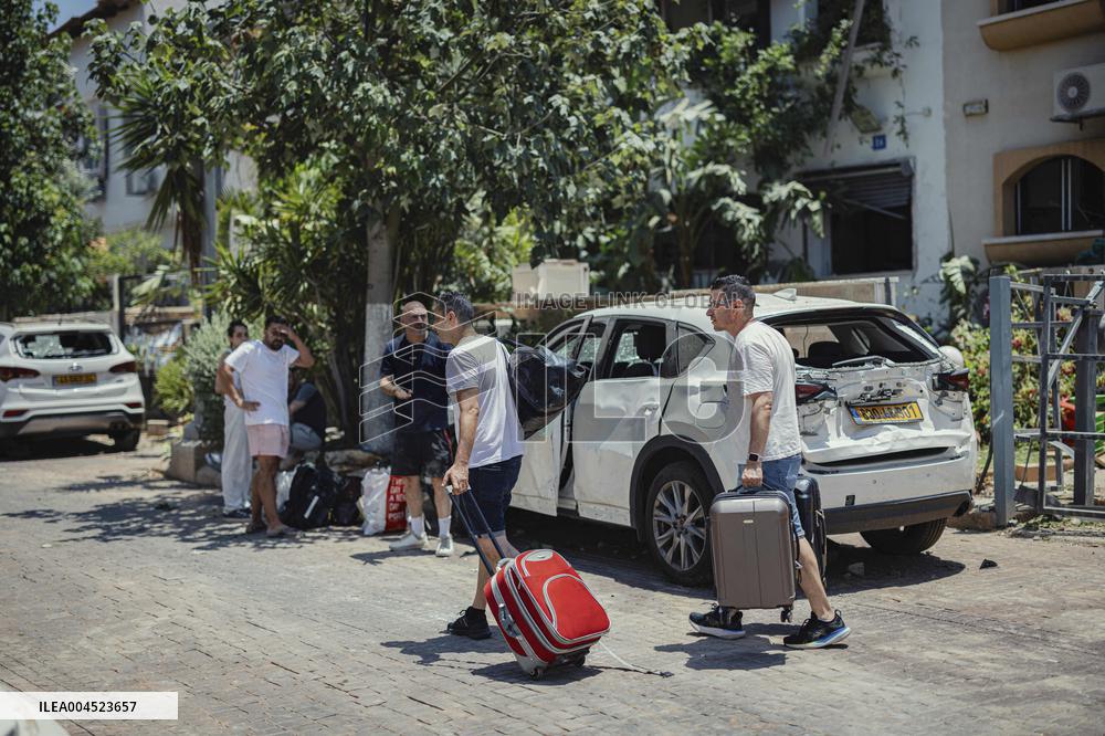 Iran Retaliatory Missile Strike to Israel