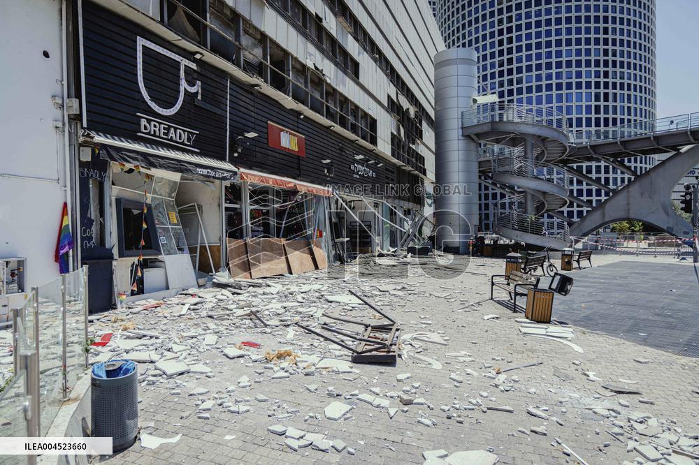 Iran Retaliatory Missile Strike to Israel