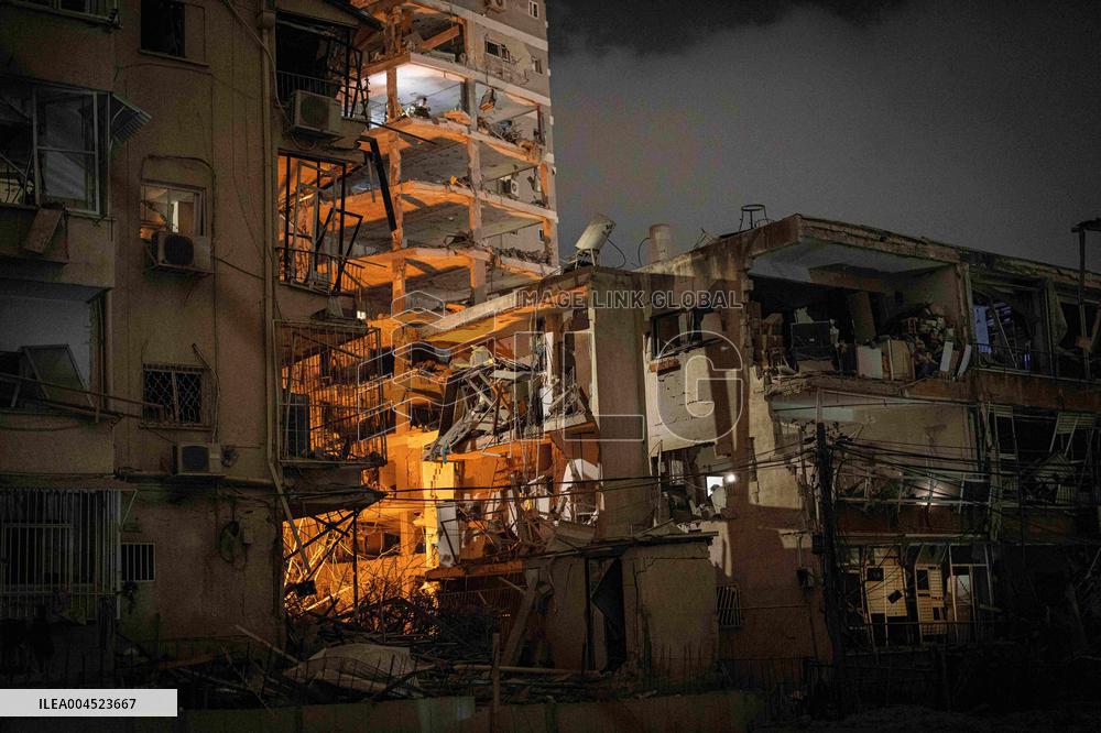 Iran Retaliatory Missile Strike to Israel