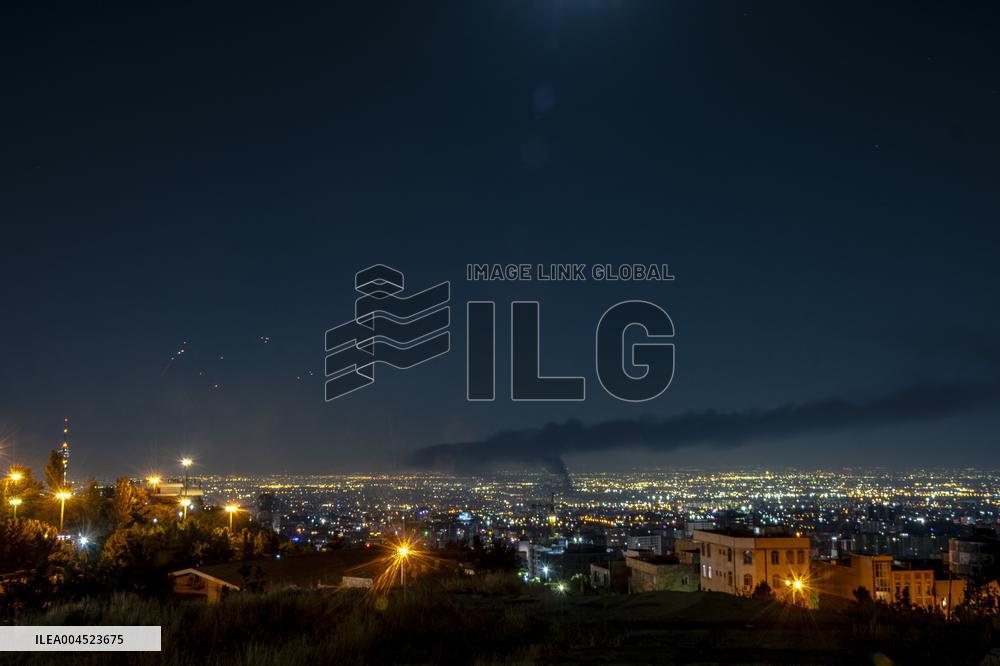 Iran Retaliatory Missile Strike to Israel