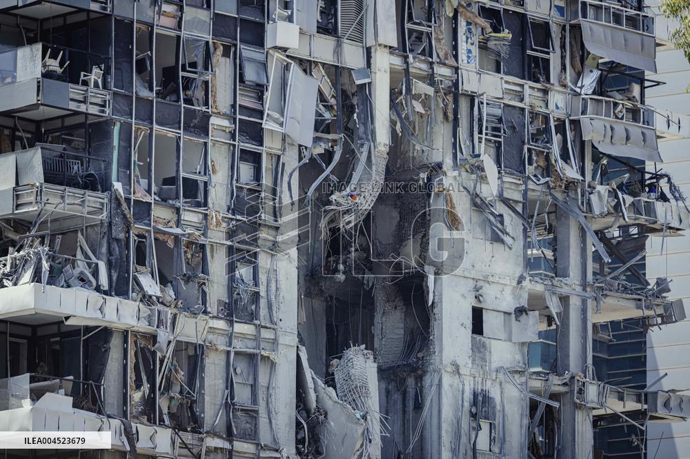 Iran Retaliatory Missile Strike to Israel