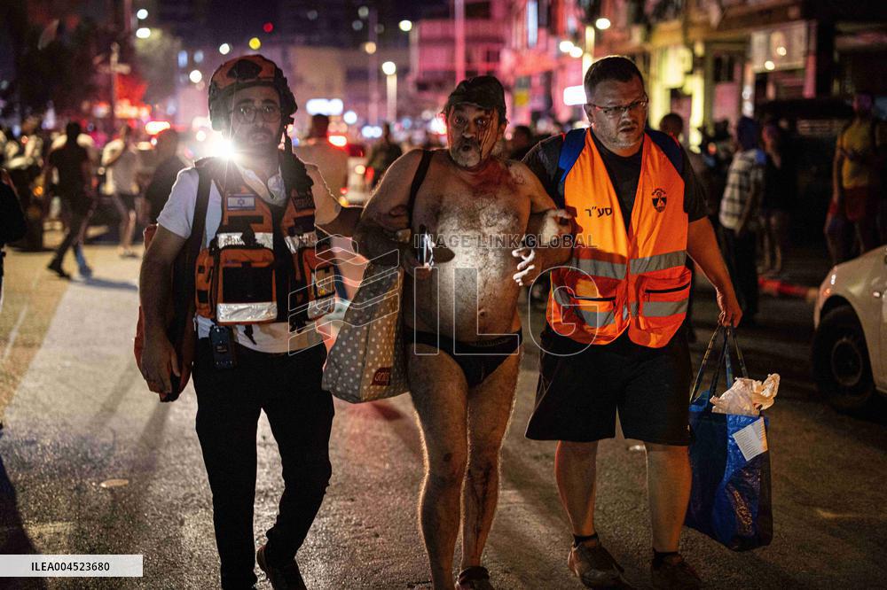 Iran Retaliatory Missile Strike to Israel