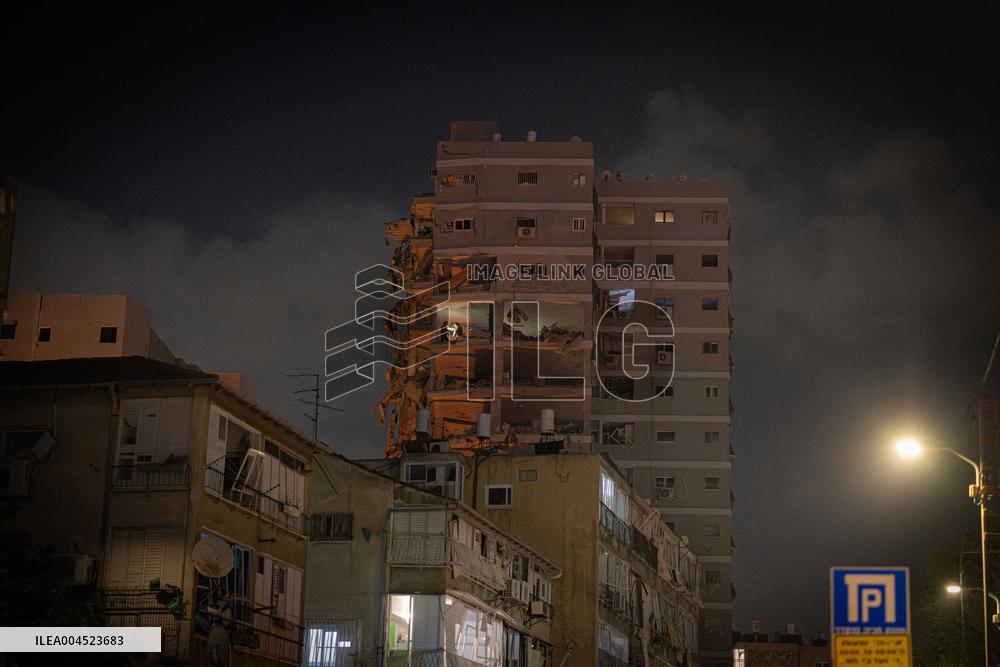 Iran Retaliatory Missile Strike to Israel