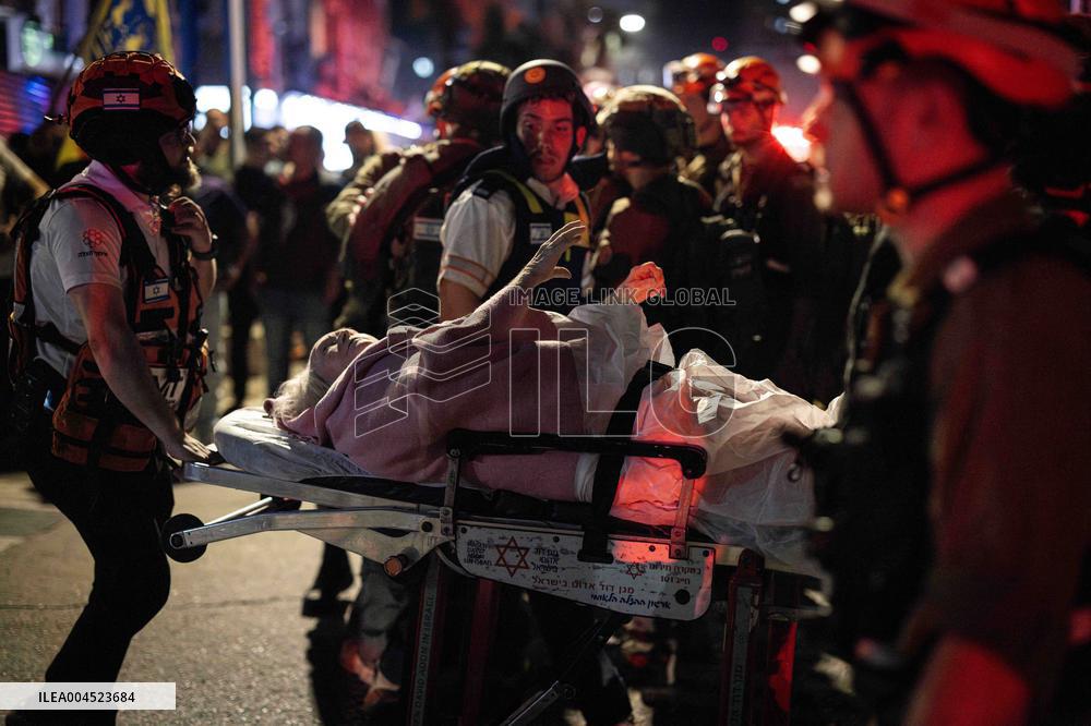 Iran Retaliatory Missile Strike to Israel