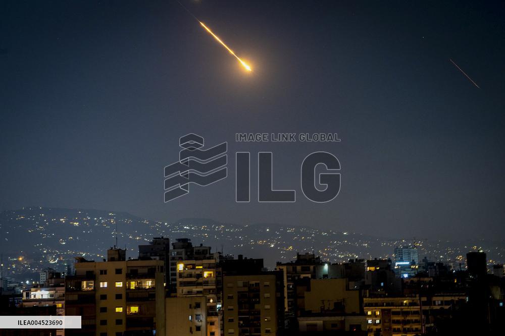 Iran Retaliatory Missile Strike to Israel