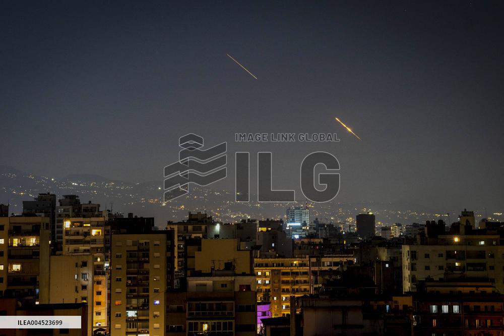 Iran Retaliatory Missile Strike to Israel