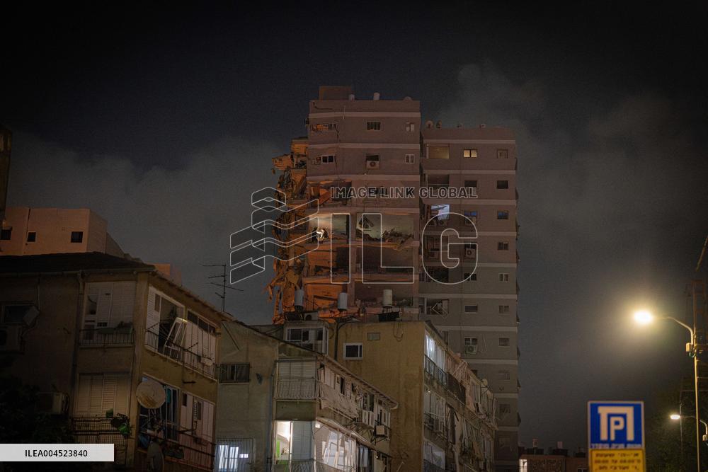 Iran Retaliatory Missile Strike to Israel