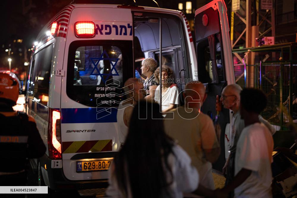 Iran Retaliatory Missile Strike to Israel