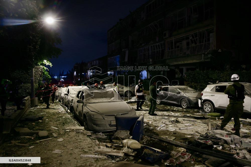 Iran Retaliatory Missile Strike to Israel