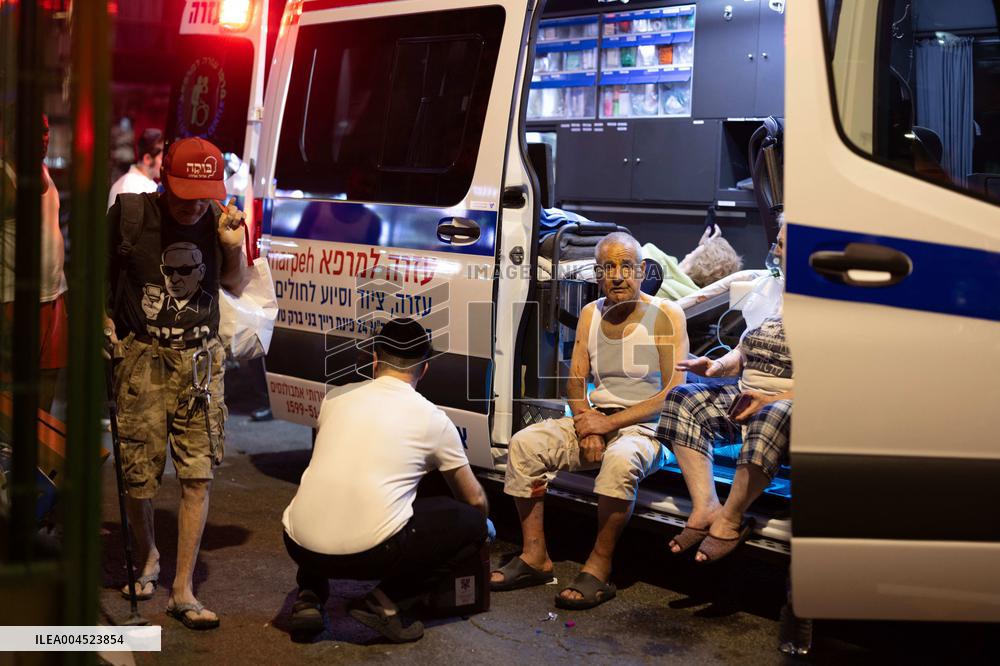 Iran Retaliatory Missile Strike to Israel