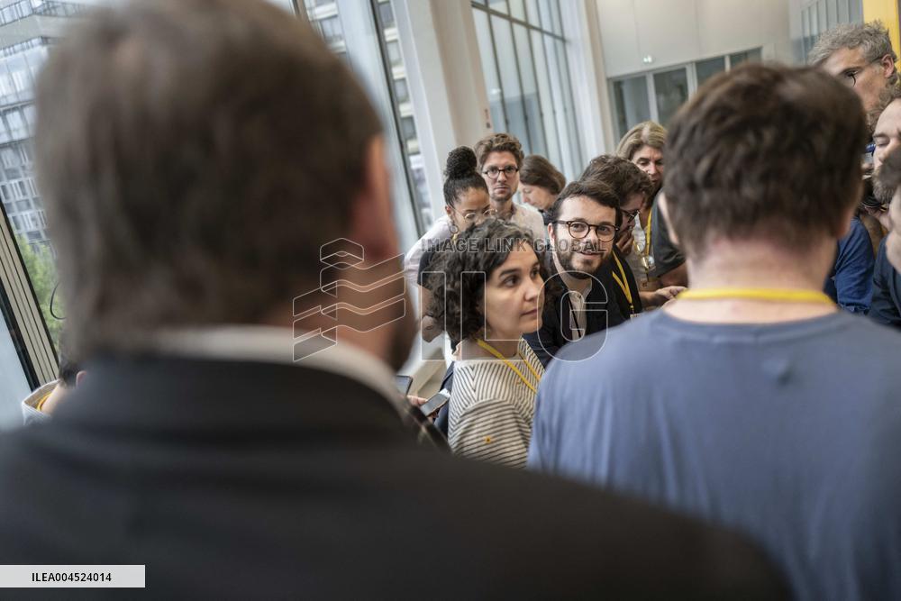 81st French Socialist Party (PS) congress - Day 2 - EB