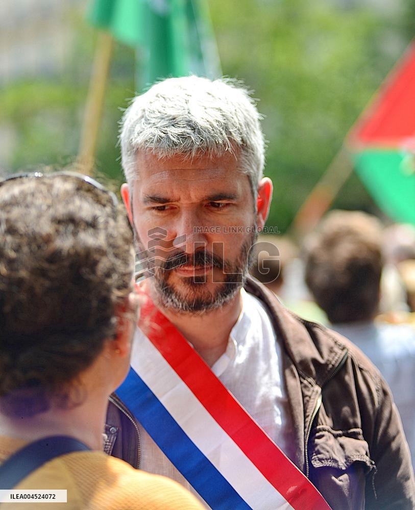 Pro-Palestinian Demonstration - Paris