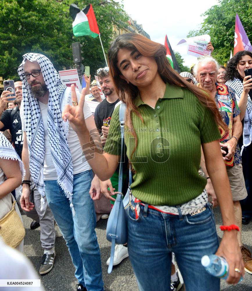 Pro-Palestinian Demonstration - Paris