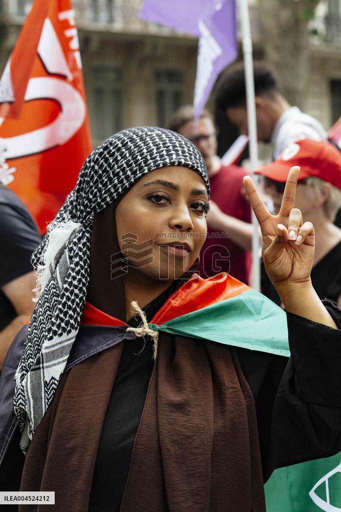 Pro-Palestinian Demonstration - Toulouse