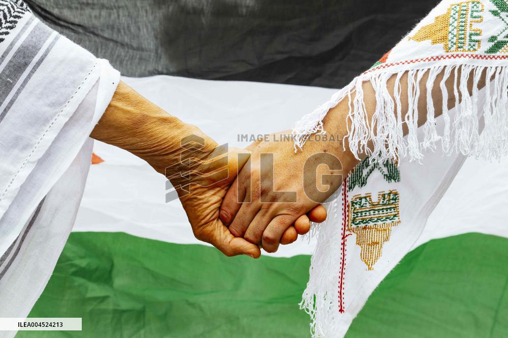 Pro-Palestinian Demonstration - Toulouse