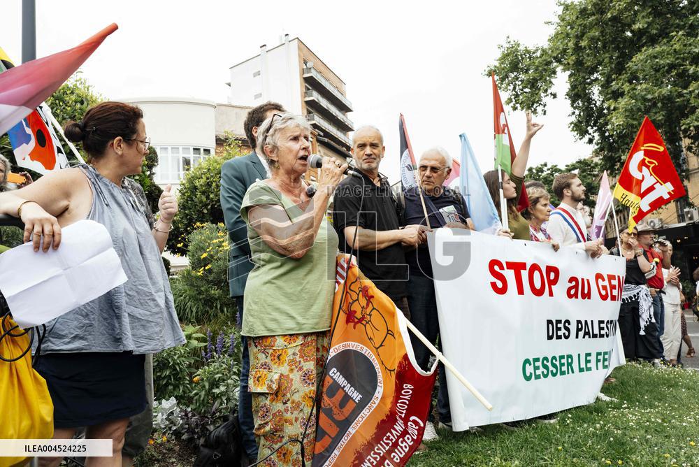 Pro-Palestinian Demonstration - Toulouse