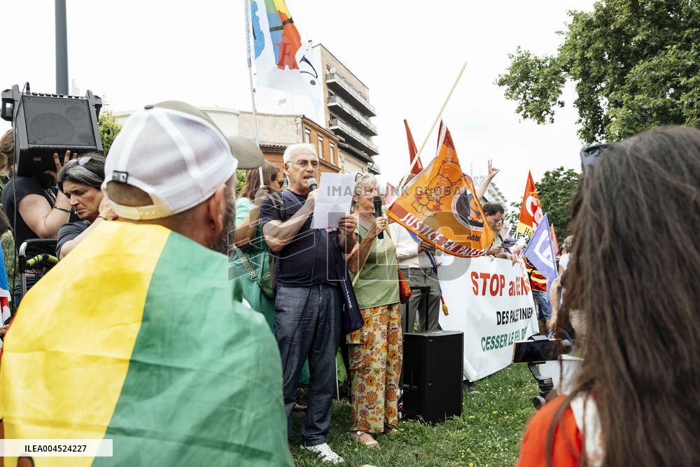 Pro-Palestinian Demonstration - Toulouse