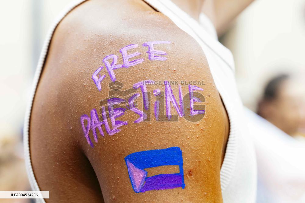 Pro-Palestinian Demonstration - Toulouse