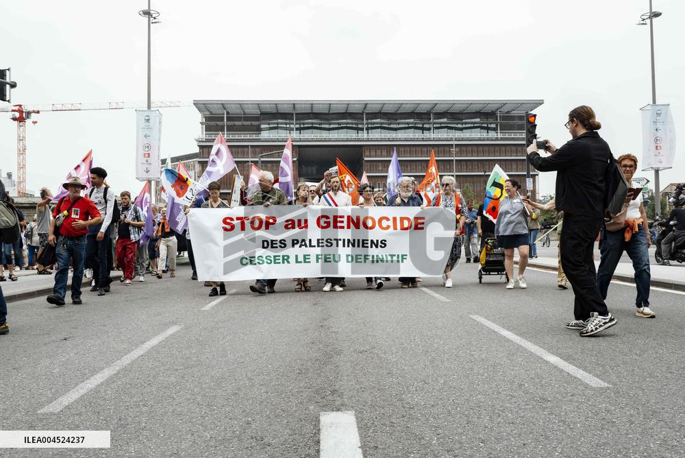 Pro-Palestinian Demonstration - Toulouse
