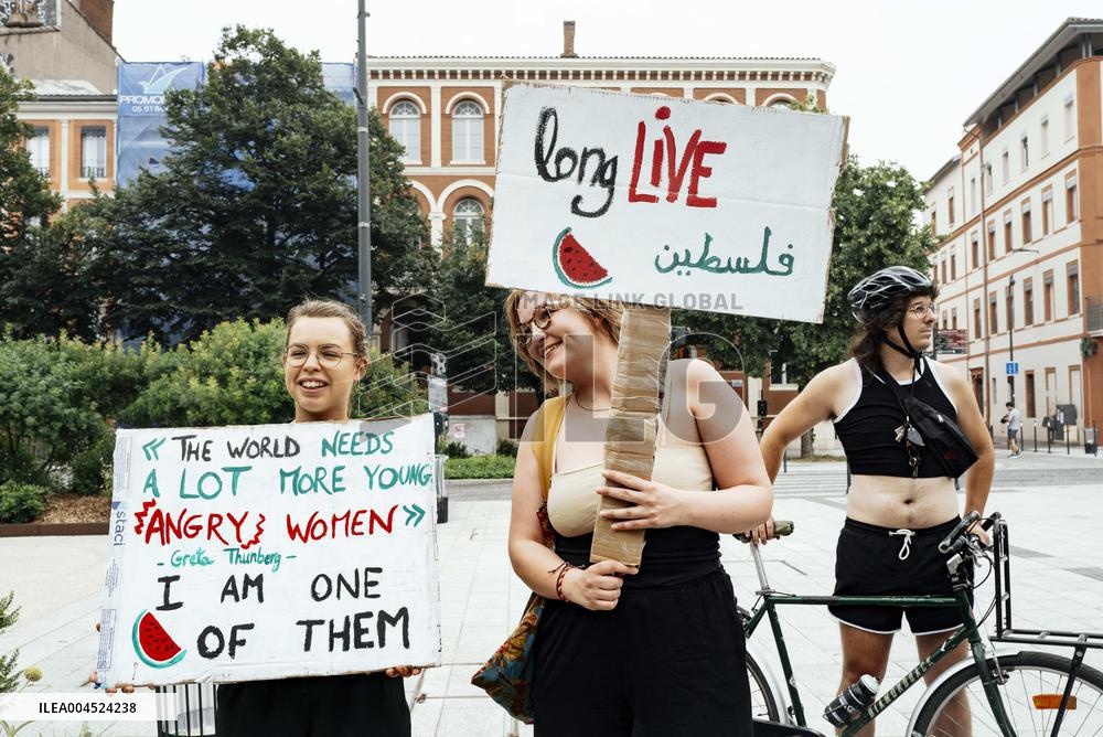Pro-Palestinian Demonstration - Toulouse
