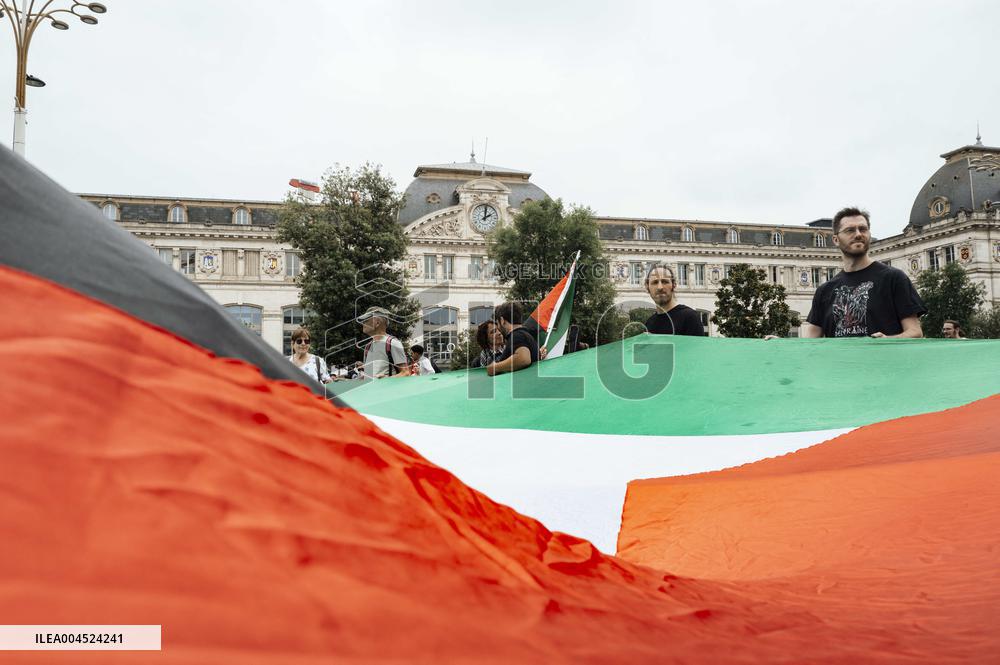 Pro-Palestinian Demonstration - Toulouse