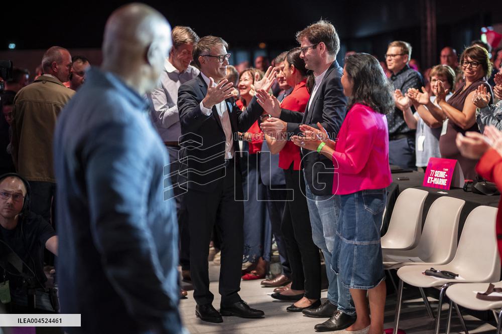 81st French Socialist Party (PS) congress - Day 2 - EB