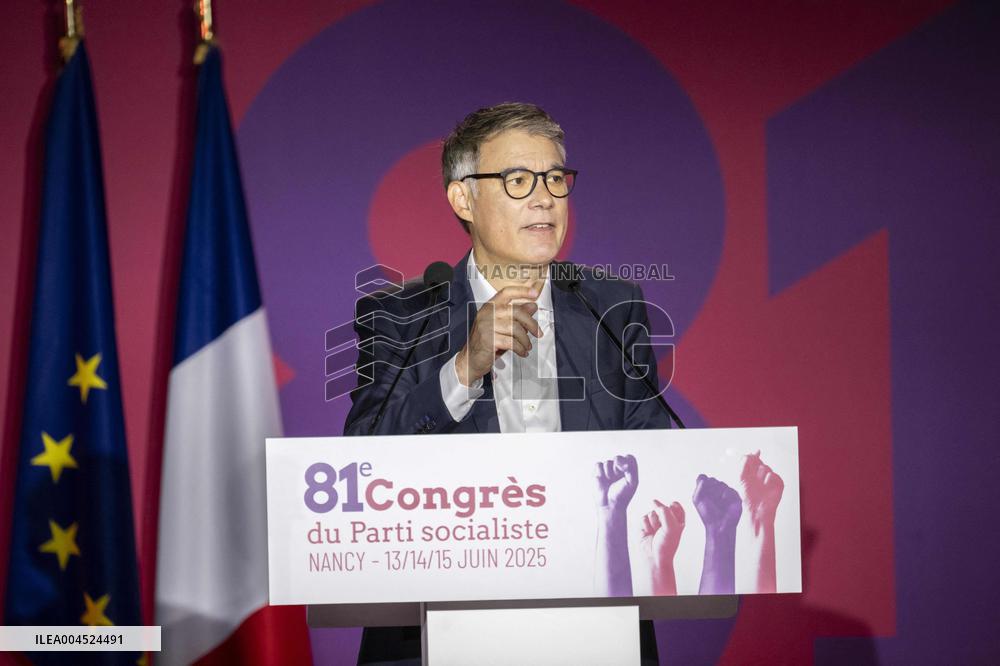 81st French Socialist Party (PS) congress - Day 2 - EB