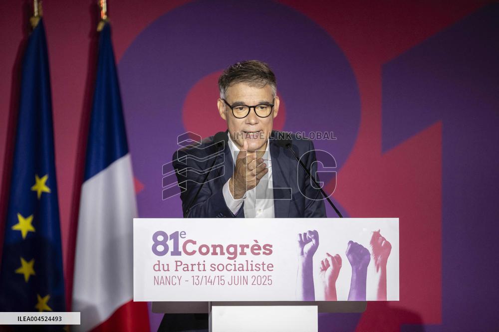 81st French Socialist Party (PS) congress - Day 2 - EB