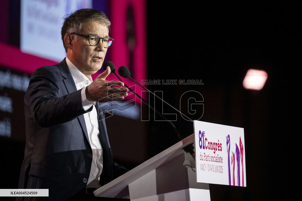 81st French Socialist Party (PS) congress - Day 2 - EB