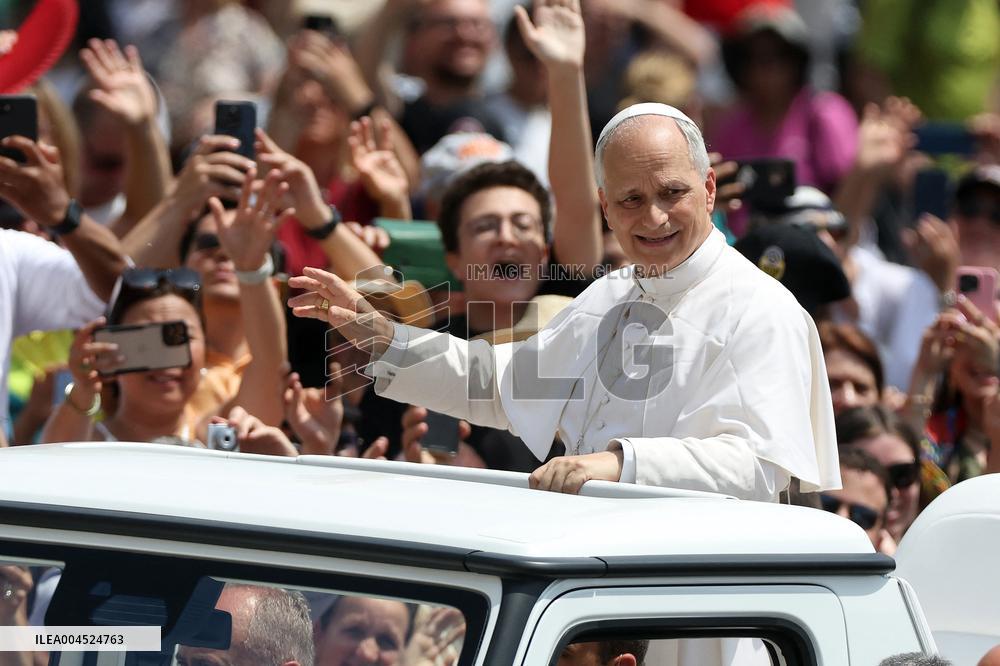 Pope Francis Leads The Angelus - Vatican