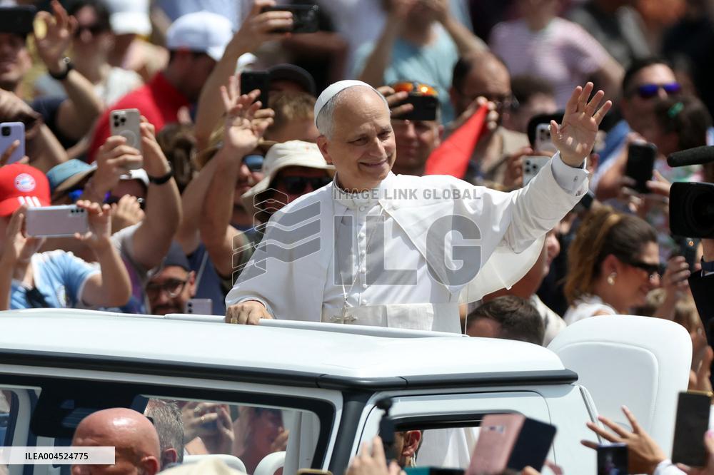 Pope Francis Leads The Angelus - Vatican