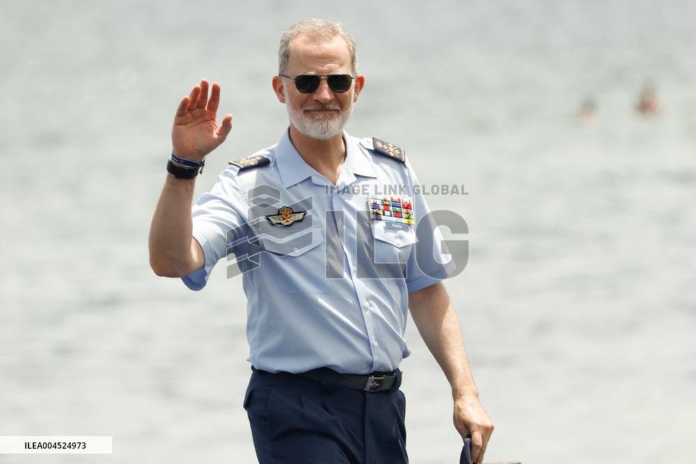 The King Attends the Aire 2025 - San Javier