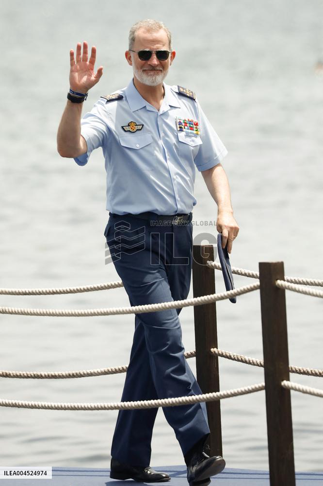 The King Attends the Aire 2025 - San Javier