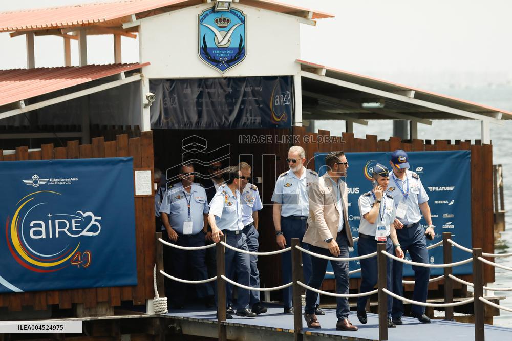 The King Attends the Aire 2025 - San Javier