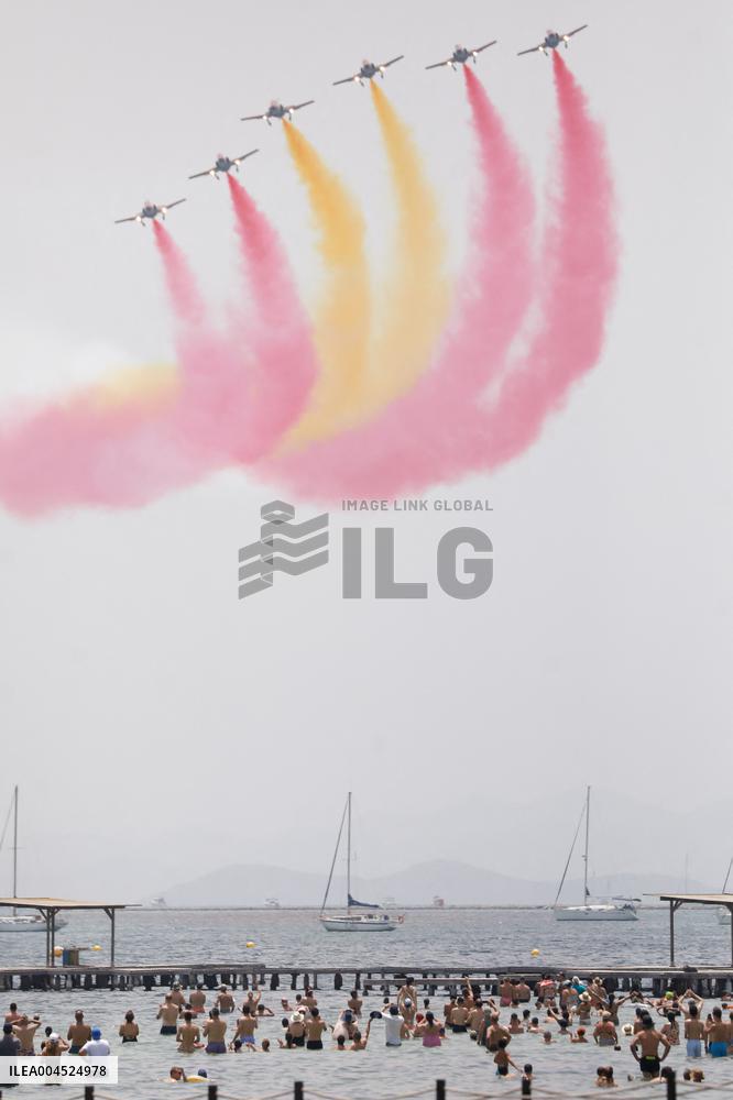 The King Attends the Aire 2025 - San Javier