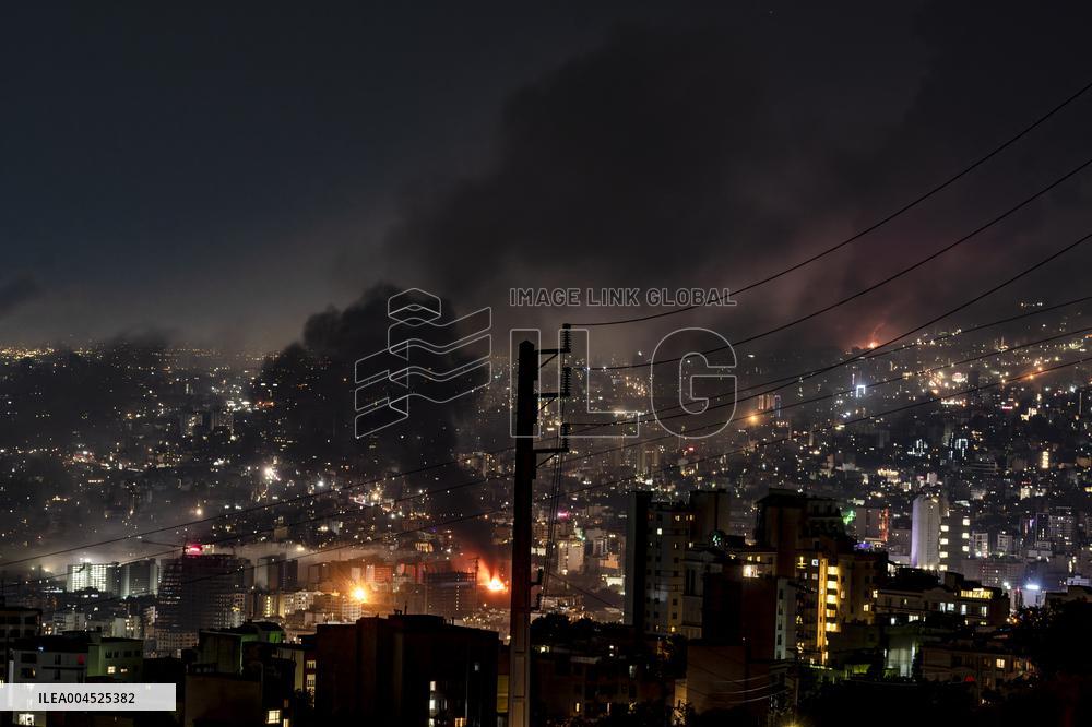 Israeli Airstrikes in Tehran - Iran