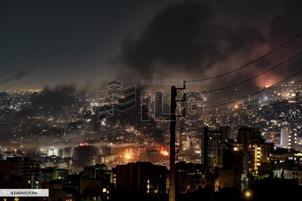 Israeli Airstrikes in Tehran - Iran